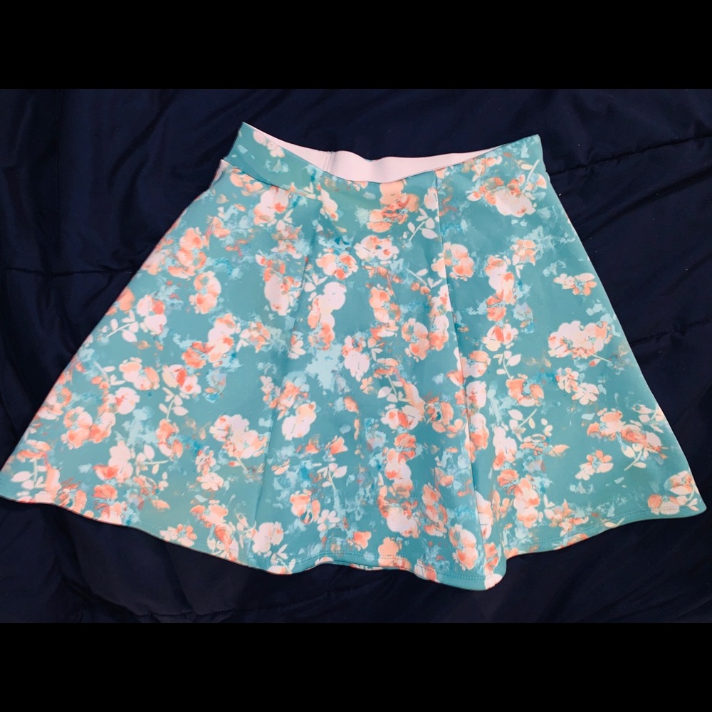 Floral Skater Skirt